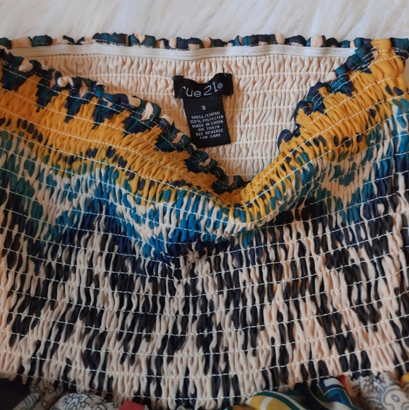 Bold Print Bandeau Maxi Dress - Picture 3 of 12